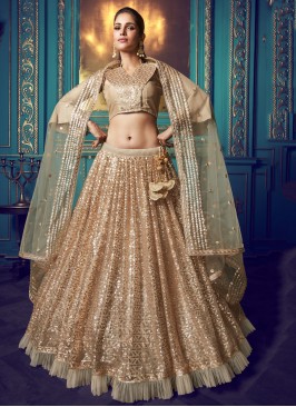 Dainty Net Lehenga Choli