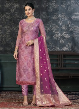 Dainty Organza Festival Trendy Salwar Kameez