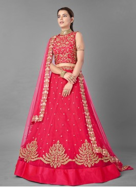 Dashing Net Lehenga Choli