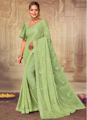 Dashing Silk Trendy Saree