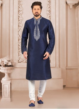 Dazzling Blue Color Designer Kurta Payjama