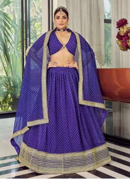 Demure Organza Sangeet Lehenga Choli