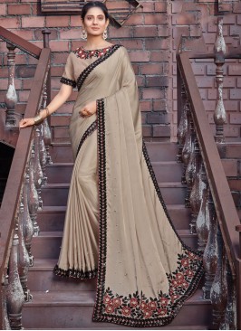 Deserving Patch Border Designer Saree