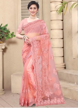 Deserving Pink Festival Classic Saree