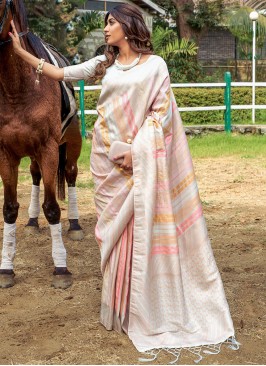 Deserving Silk Contemporary Saree