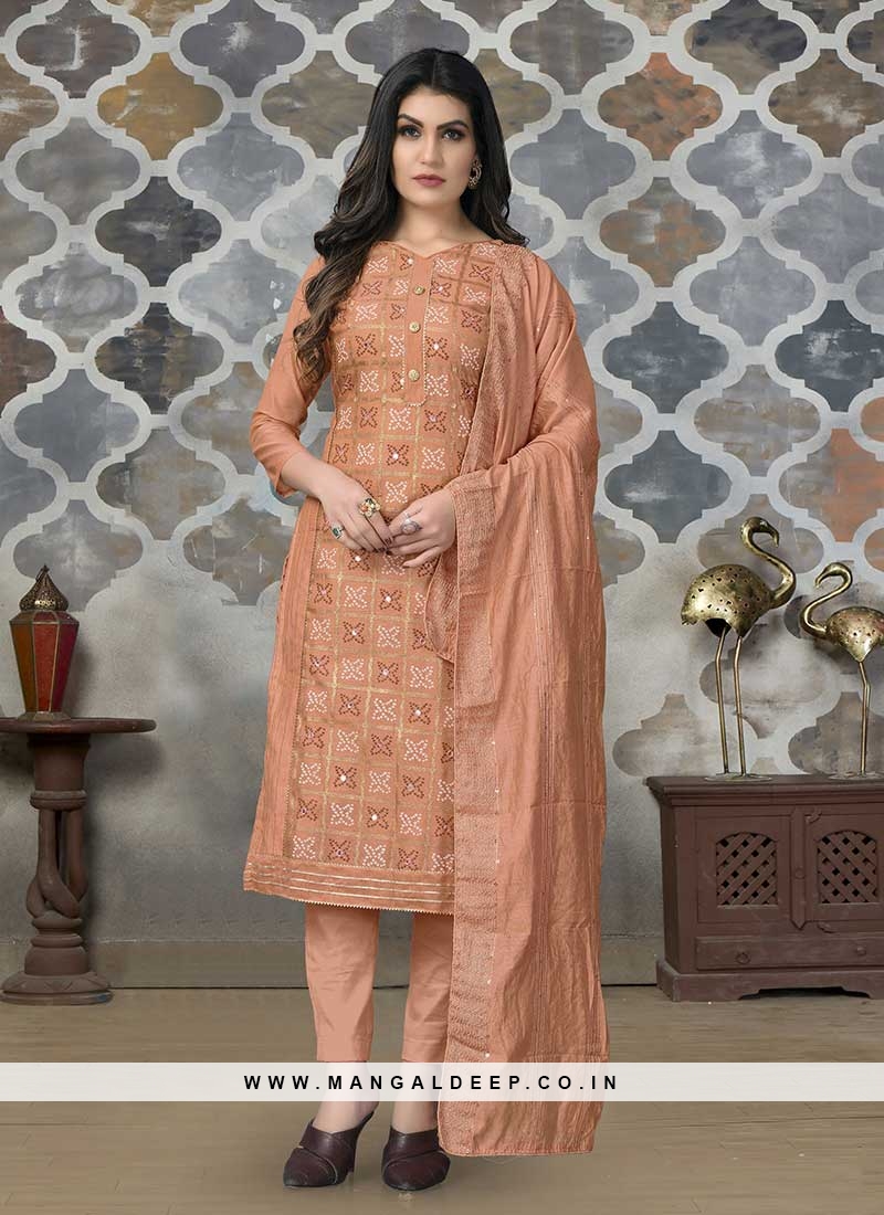 Gray Color Chanderi Cotton Dress Material at Rs 870 | Designer Dress in  Surat | ID: 10707111491