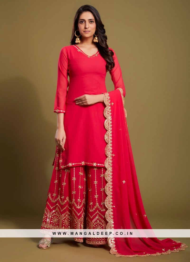 Churidar with palazzo online