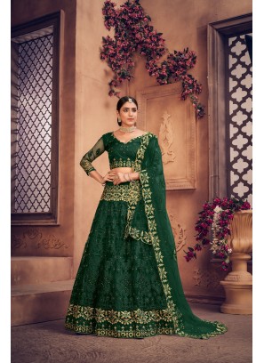 Designer Thread Embroidery Work Lehenga Choli