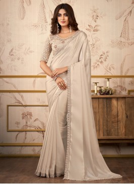 Dilettante Embroidered Engagement Contemporary Saree