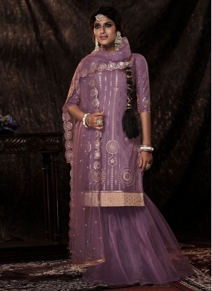 Distinctive Designer Palazzo Salwar Suit For Party