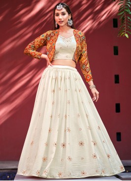 Divine Sequins Sangeet Designer Long Lehenga Choli