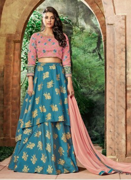 Elegant Art Silk Lehenga Choli