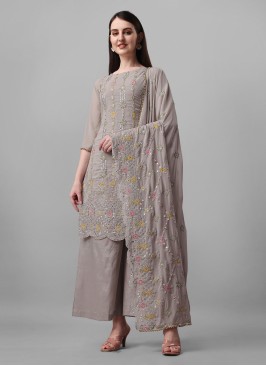 Elegant Embroidered Engagement Trendy Salwar Kamee