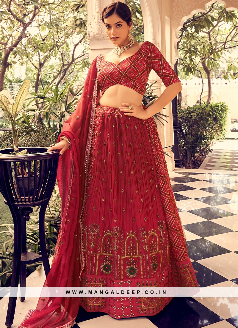 Fetching Embroidered Reception Designer Lehenga Choli