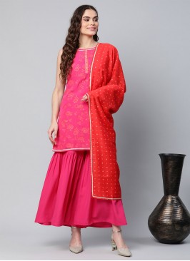 Energetic Crepe Silk Trendy Salwar Kameez