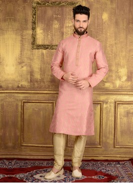 Engagement Kurta In Pink Colour