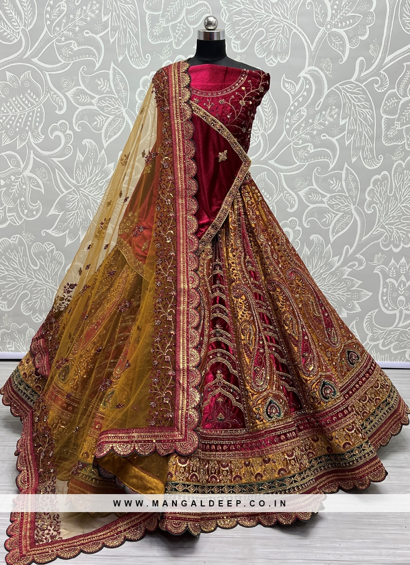 Best 70+ Shades of Pink Bridal Lehenga | Kanchan Fashion