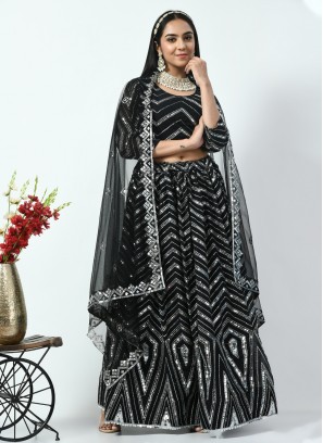 Entrancing Embroidered Trendy Lehenga Choli