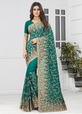 Entrancing Georgette Classic Saree