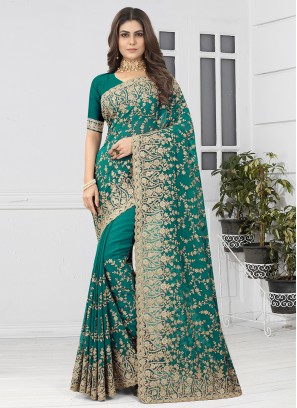 Entrancing Georgette Classic Saree