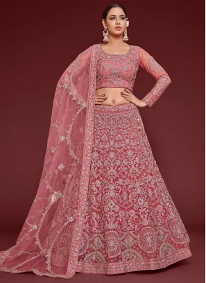 Epitome Pink Dori Work Trendy Lehenga Choli