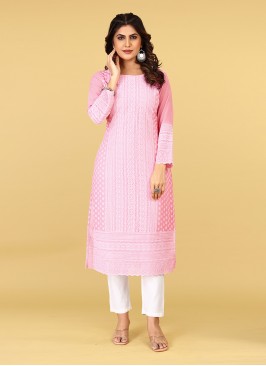 Especial Georgette Ceremonial Designer Kurti