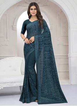 Especial Georgette Party Contemporary Style Saree