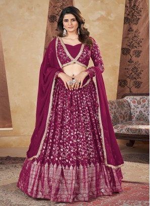 Especial Pink Trendy Lehenga Choli