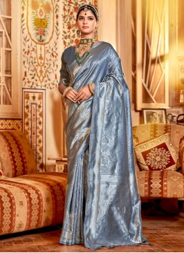 Ethnic Cotton Weaving Contemporary Style Saree