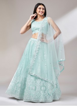 Ethnic Net Long Choli Lehenga