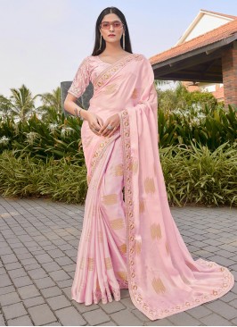 Exceeding Embroidered Reception Contemporary Saree