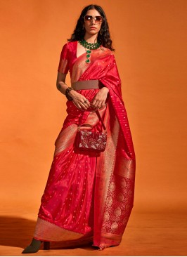 Exceeding Weaving Contemporary Style Saree