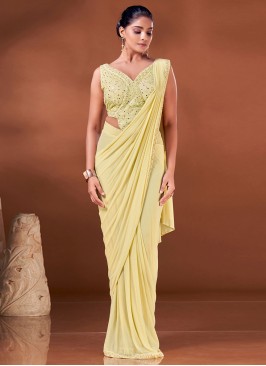 Exceeding Yellow Classic Saree