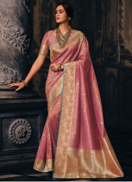 Exceptional Silk Sangeet Saree