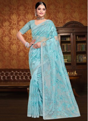 Exceptional Stone Contemporary Saree