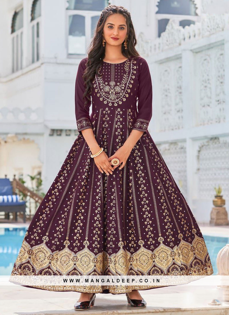 Exceptional Wine Trendy Gown