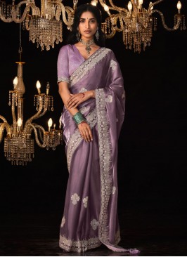Exciting Embroidered Wedding Classic Saree