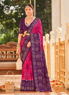 Exotic Cotton Silk Designer Saree