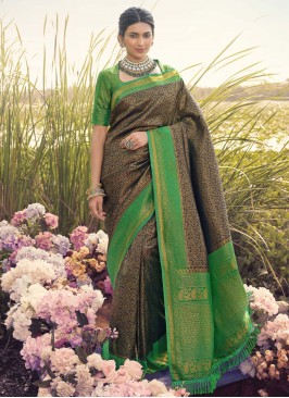 Exotic Kanjivaram Silk Contemporary Style Saree