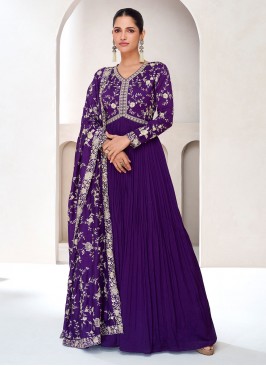 Exquisite Embroidered Festival Designer Gown