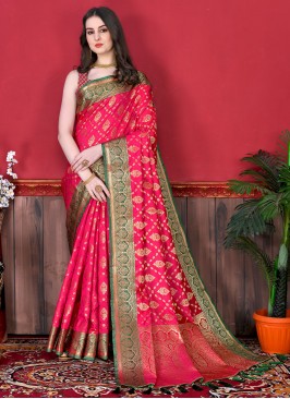 Exquisite Weaving Festival Contemporary Saree