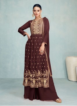 Exuberant Georgette Readymade Salwar Kameez