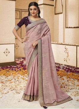 Fab Border Engagement Classic Saree