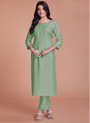 Fab Viscose Plain Casual Kurti