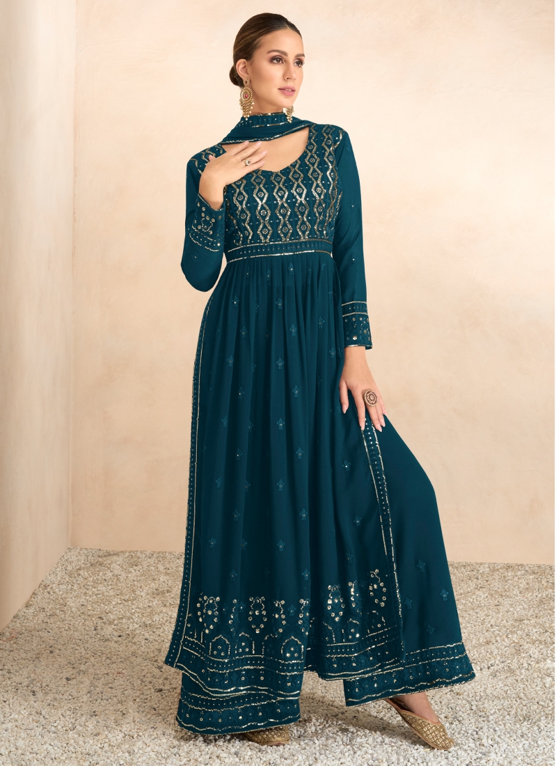 Buy Plus Size Suits, Kurta Palazzo Set for Women Online