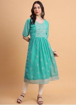 Fantastic Georgette Casual Party Wear Kurti