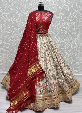 Fantastic Pure Silk Designer Lehenga Choli
