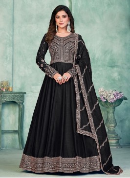 Fascinating Art Silk Designer Salwar Kameez