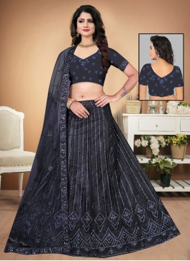 Festal Sequins Net A Line Lehenga Choli