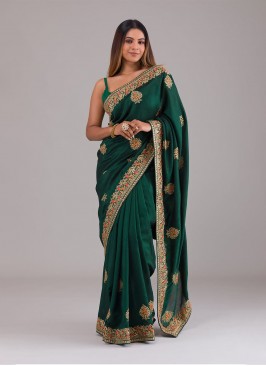 Fetching Green Saree